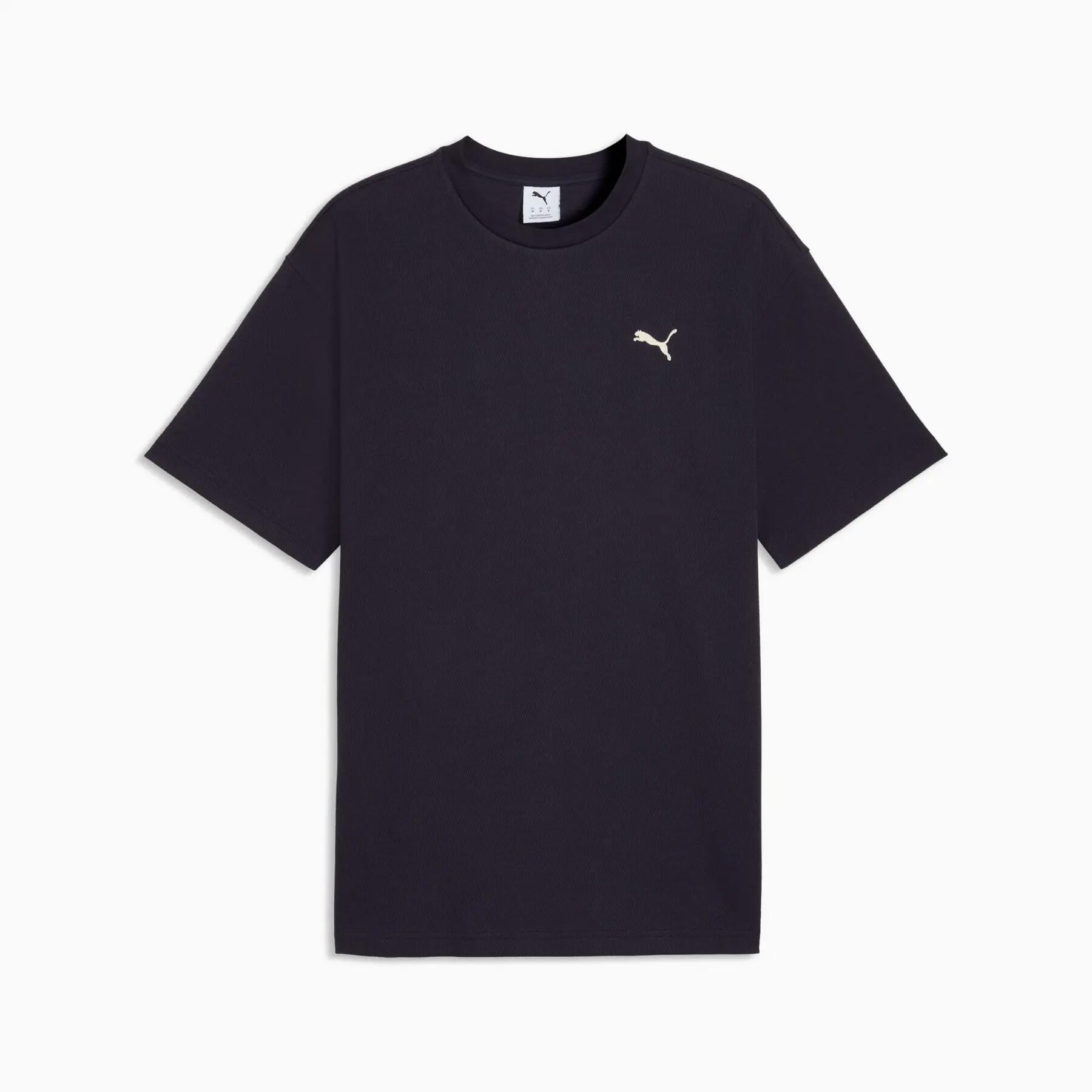 Puma ESS ELEVATED RELAXED heren T-shirt marineblauw maat XXL 1/5