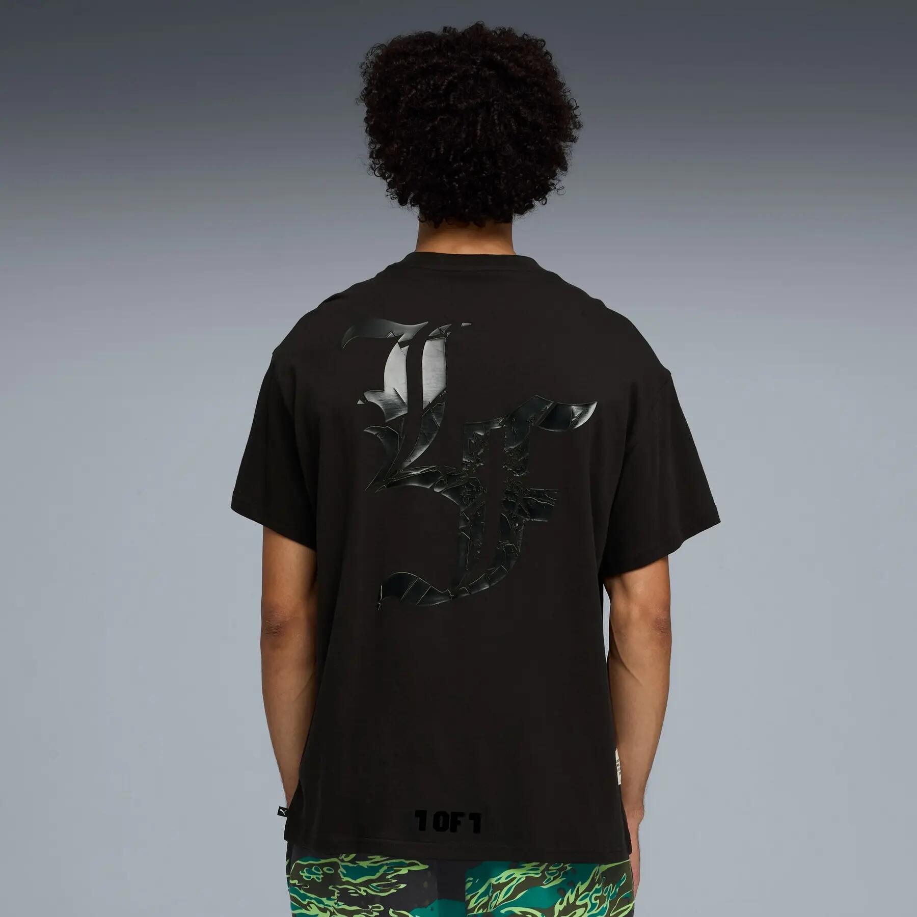 T-shirt da uomo Puma LAFRANCE SUPPLY II nera, taglia XL 4/5