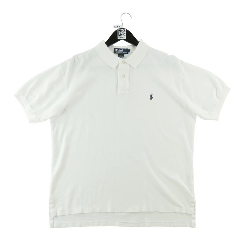 Second life - Polos bărbați Polo Ralph Lauren mânecă scurtă alb - Ca nou