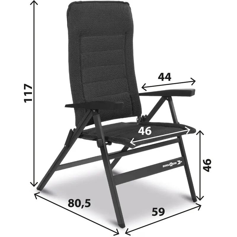 Brunner Travelounger - stoel klein donkerGrey 5/5