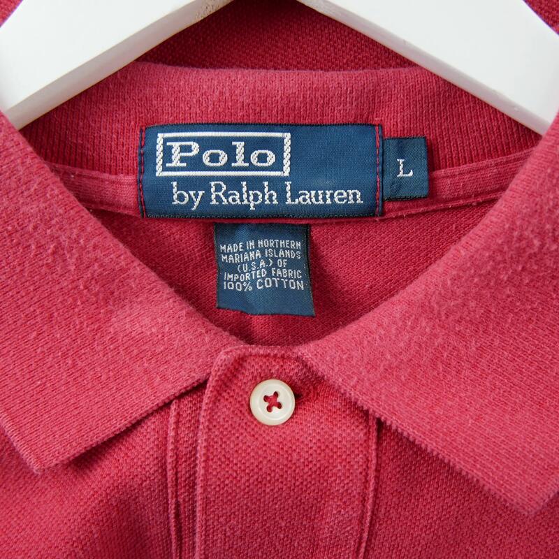 Second life - Polos bărbătesc cu mânecă scurtă Polo Ralph Lauren - Foarte bun