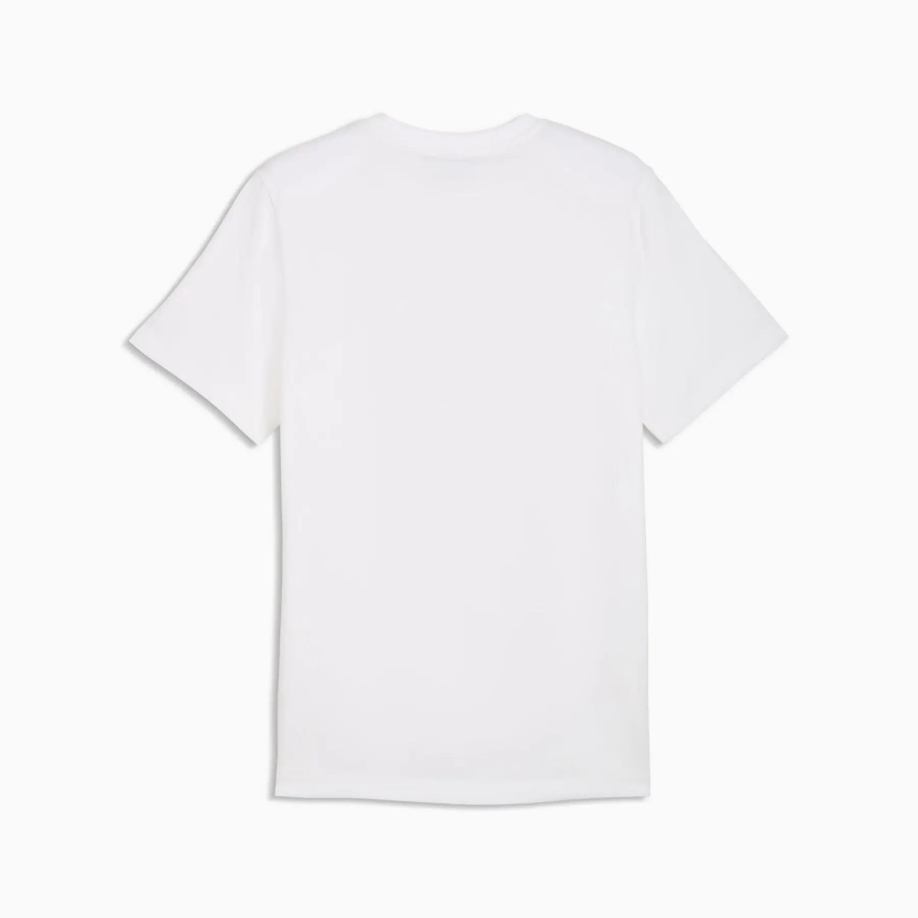 Heren Puma GRAPHIC SUPER PUMA SOUVENIR T-shirt wit maat XXL 2/5