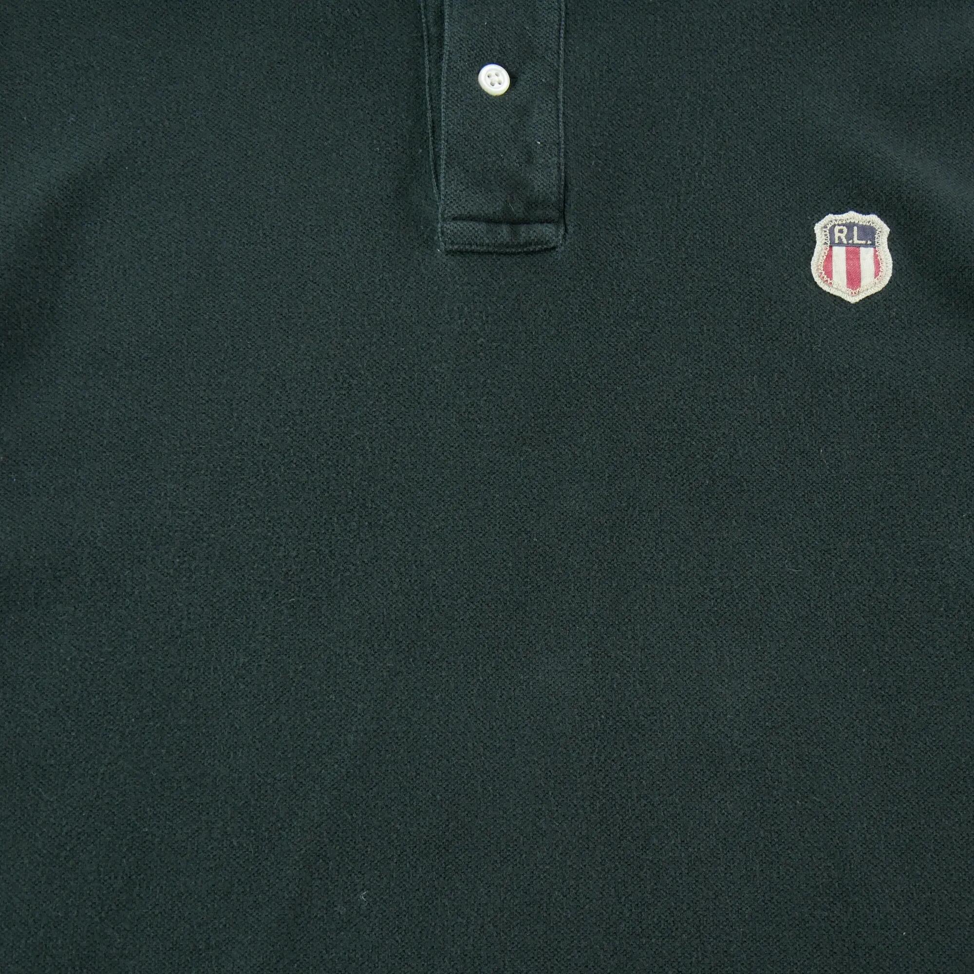 Refurbished - Kurzarm Polo Herren Schwarz - In sehr gutem Zustand 4/7