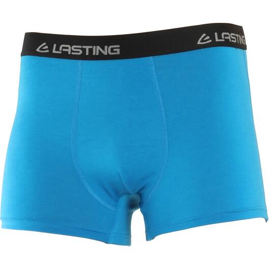Hommes, cyclisme, caleçon long, laine mérinos, respirant, bleu