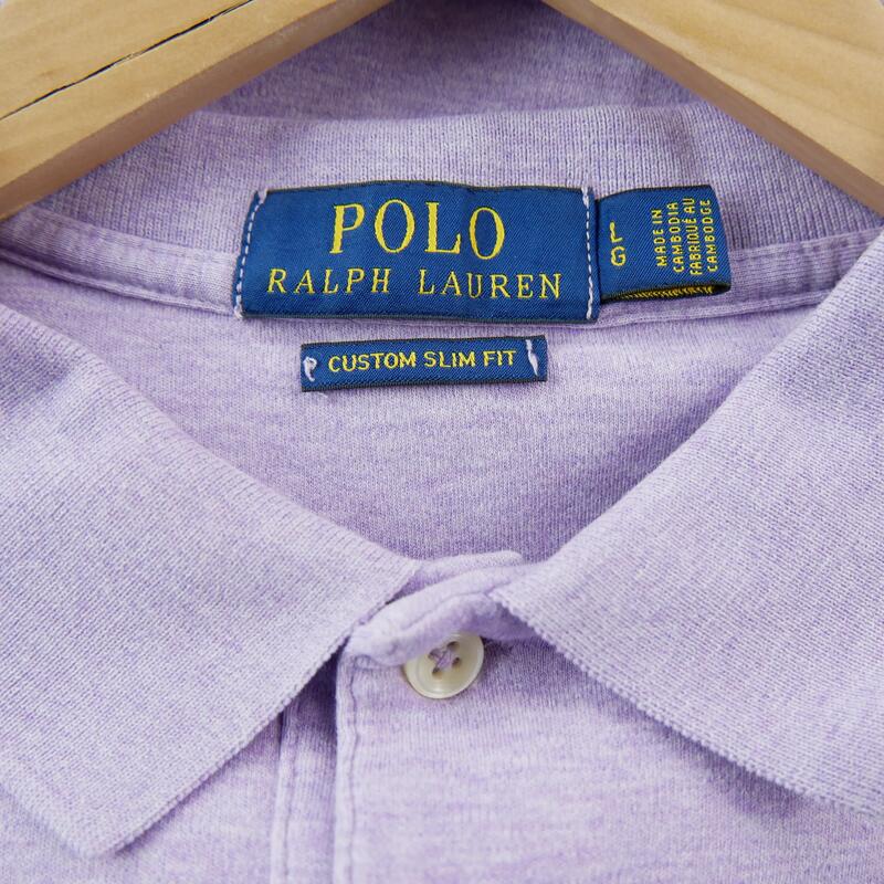 Second life - Polo Ralph Lauren bărbați mânecă scurtă golf violet - Ca nou