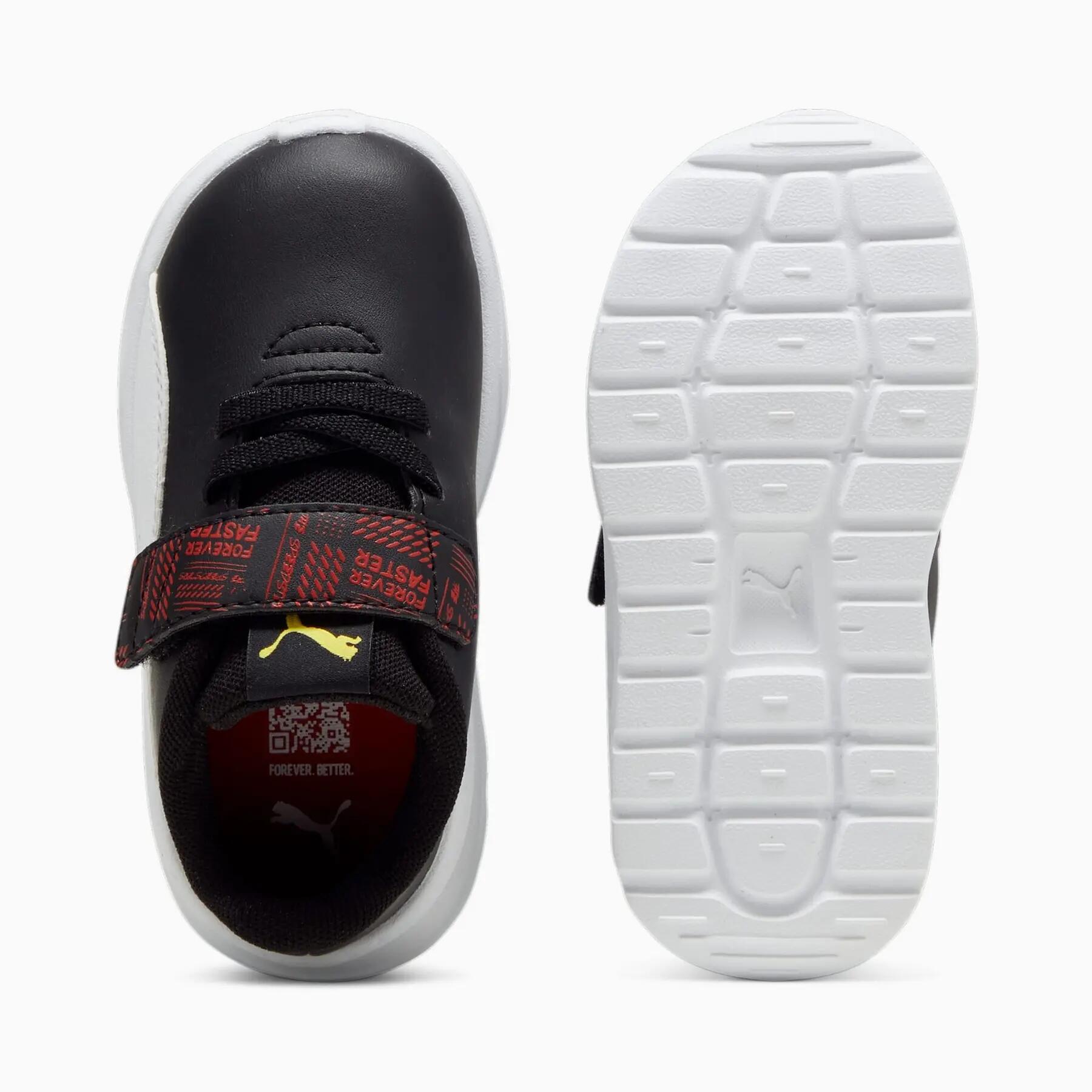 Scarpe da bambino Puma FERRARI ANZARUN LS AC+ INF nere 30849601 r 24 3/6