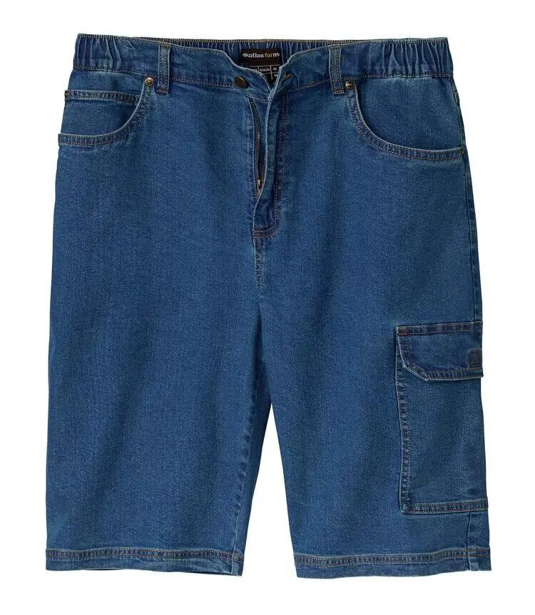 Bermuda Cargo en Jean Stretch Confort 2/2