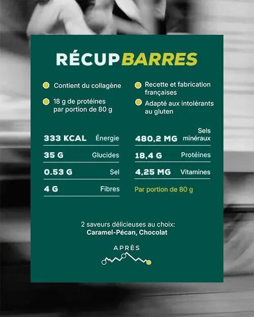 Barre de récupération récup' barre saveur caramel-chocolat - 80 g 5/6