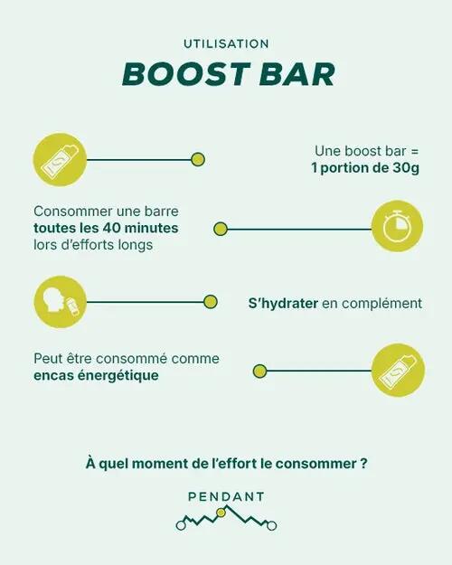 Barre énergétique boost bar saveur chocolat-coco - 30 g 2/6