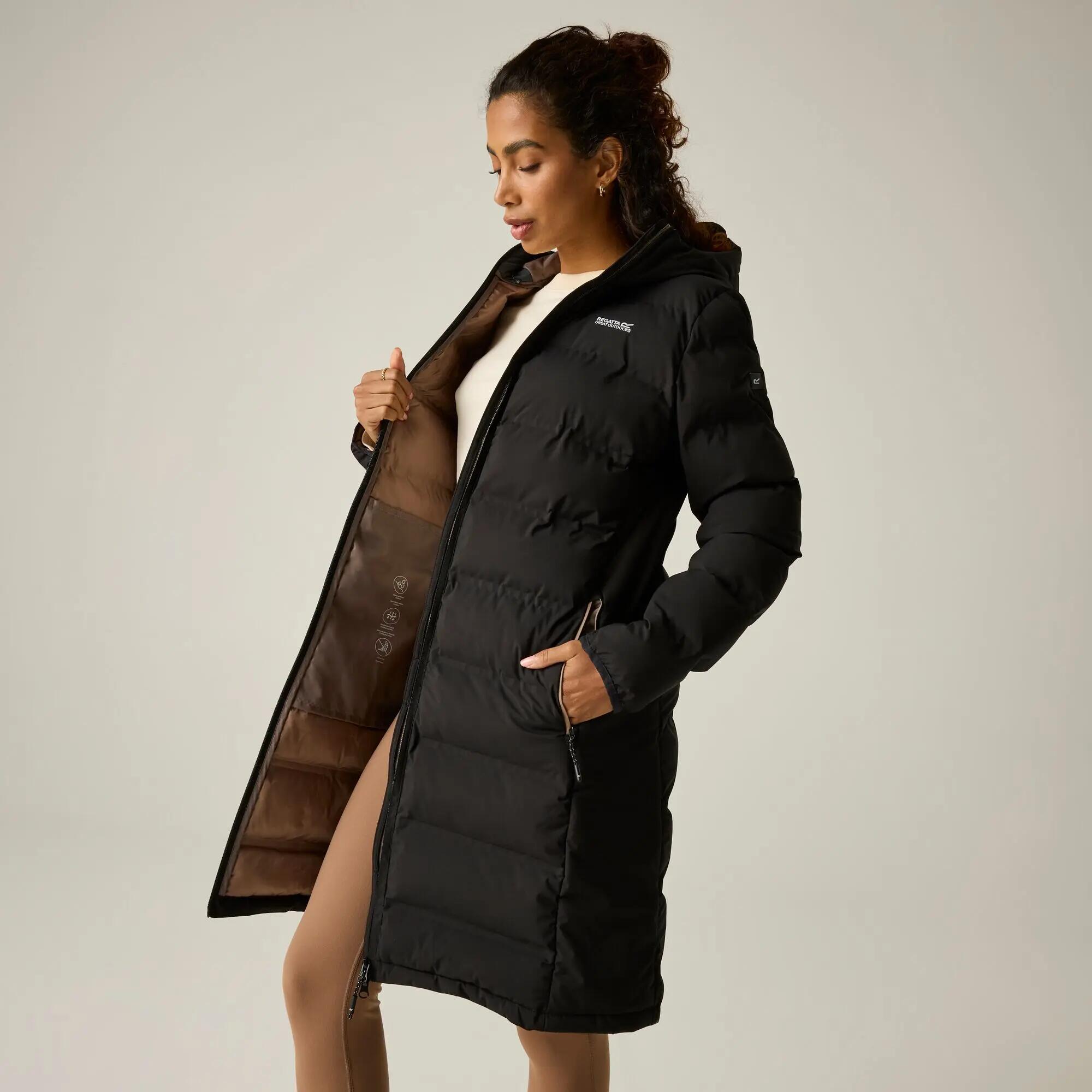 Veste thermique longue rembourrée Altoro pour femmes 2/14