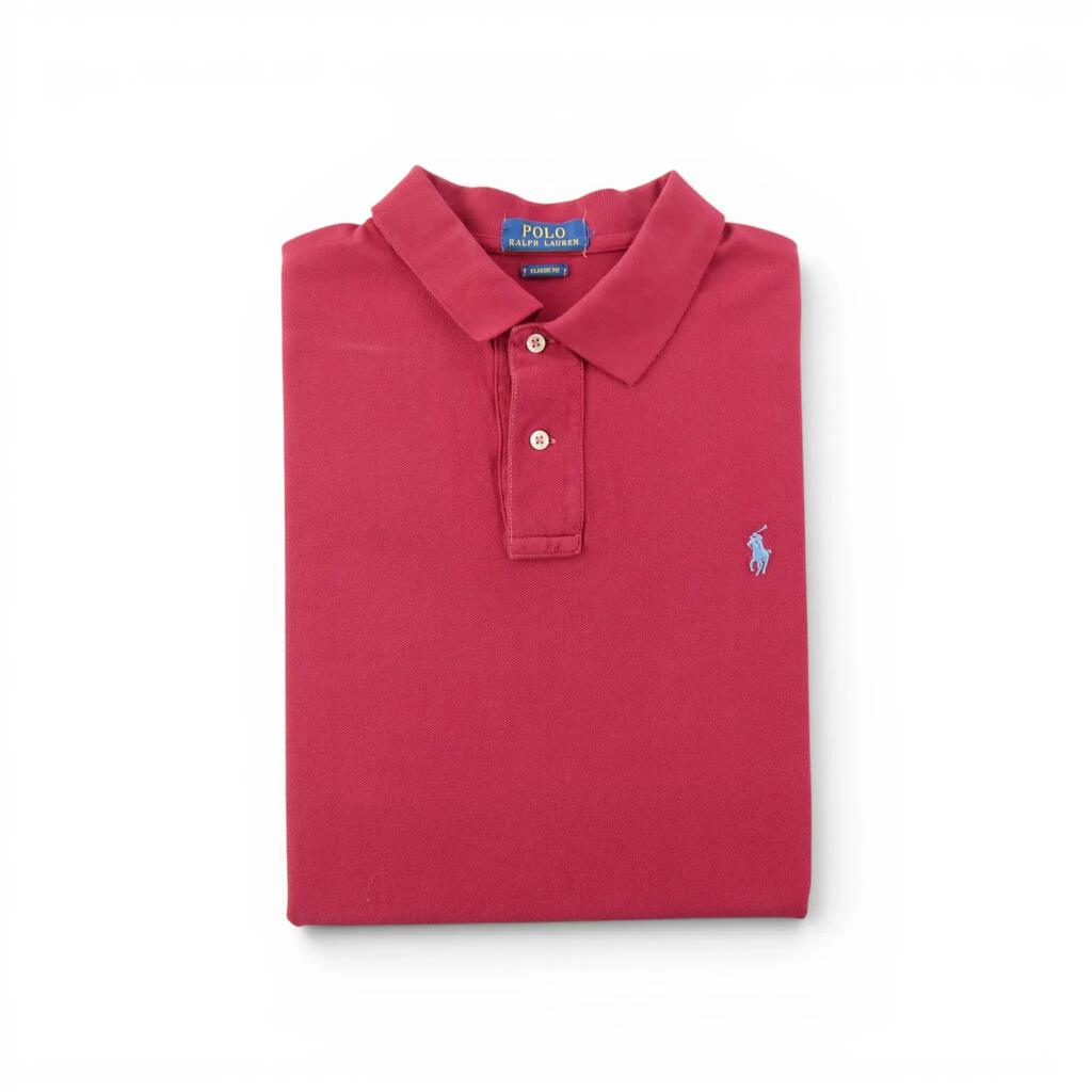 Second life - Men's Polo Short Sleeve Red Polo Ralph Lauren - Very good
