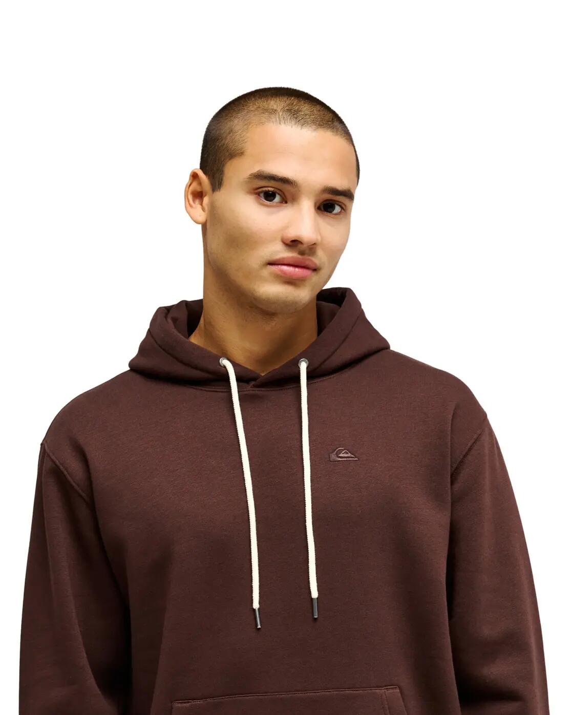 Sudadera con capucha SALT WATER Marrón Hombre 4/4