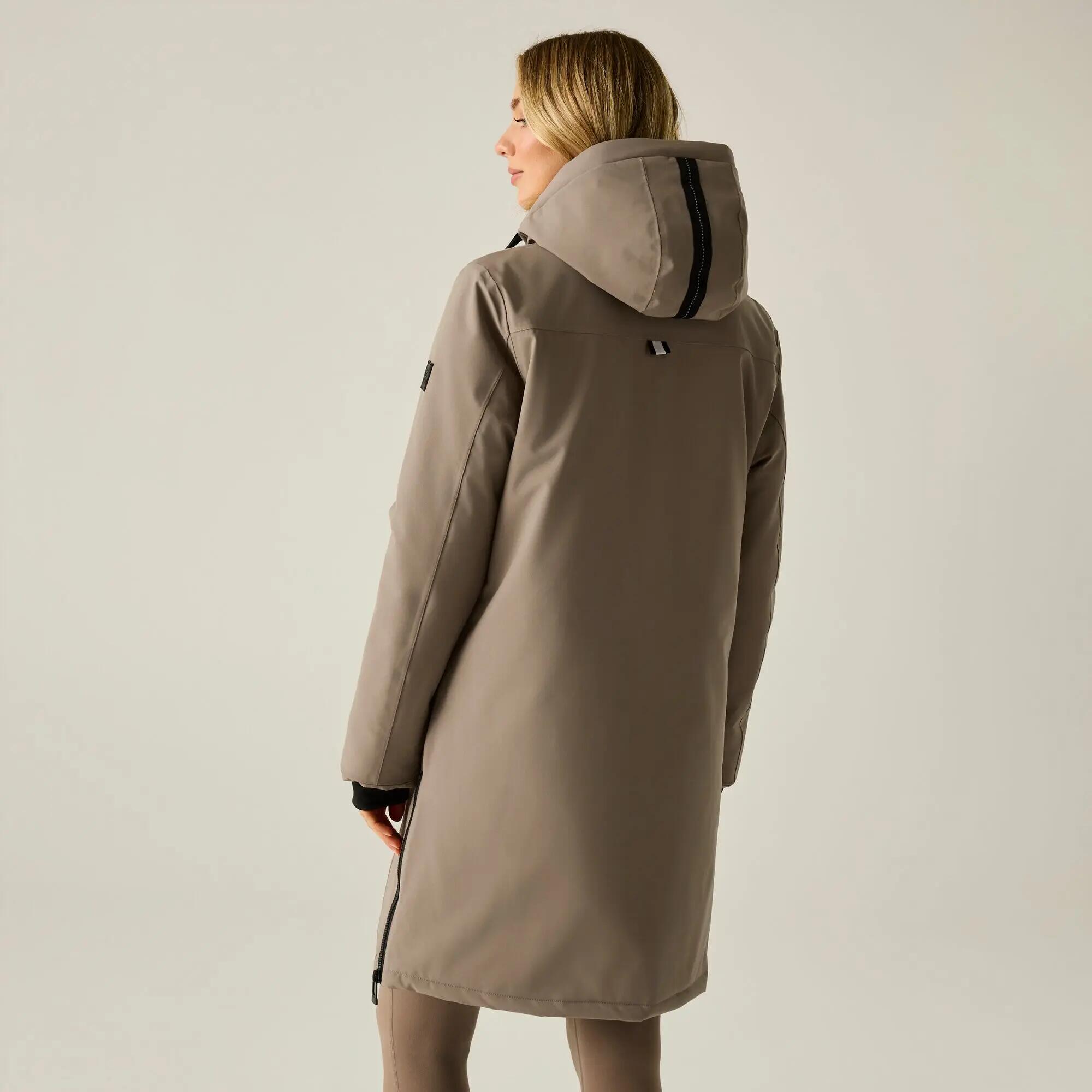 Veste étanche isolante étanche noisette pour femmes 2/9