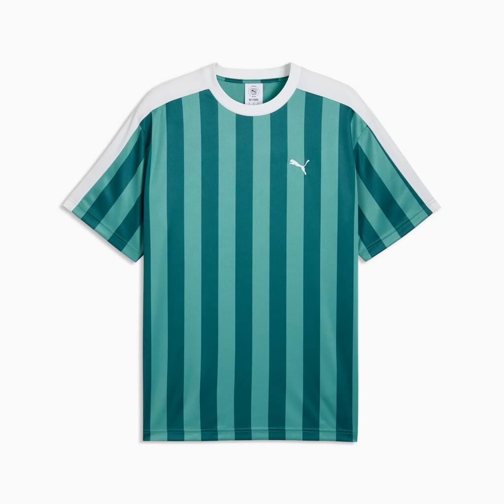 Мъжка спортна тениска Puma ESS T7 RELAXED STRIPED FOOTBALL