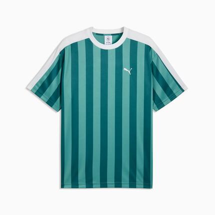 Maillot de sport homme Puma ESS T7 RELAXED STRIPED FOOTBALL