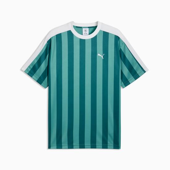 Maillot de sport homme Puma ESS T7 RELAXED STRIPED FOOTBALL