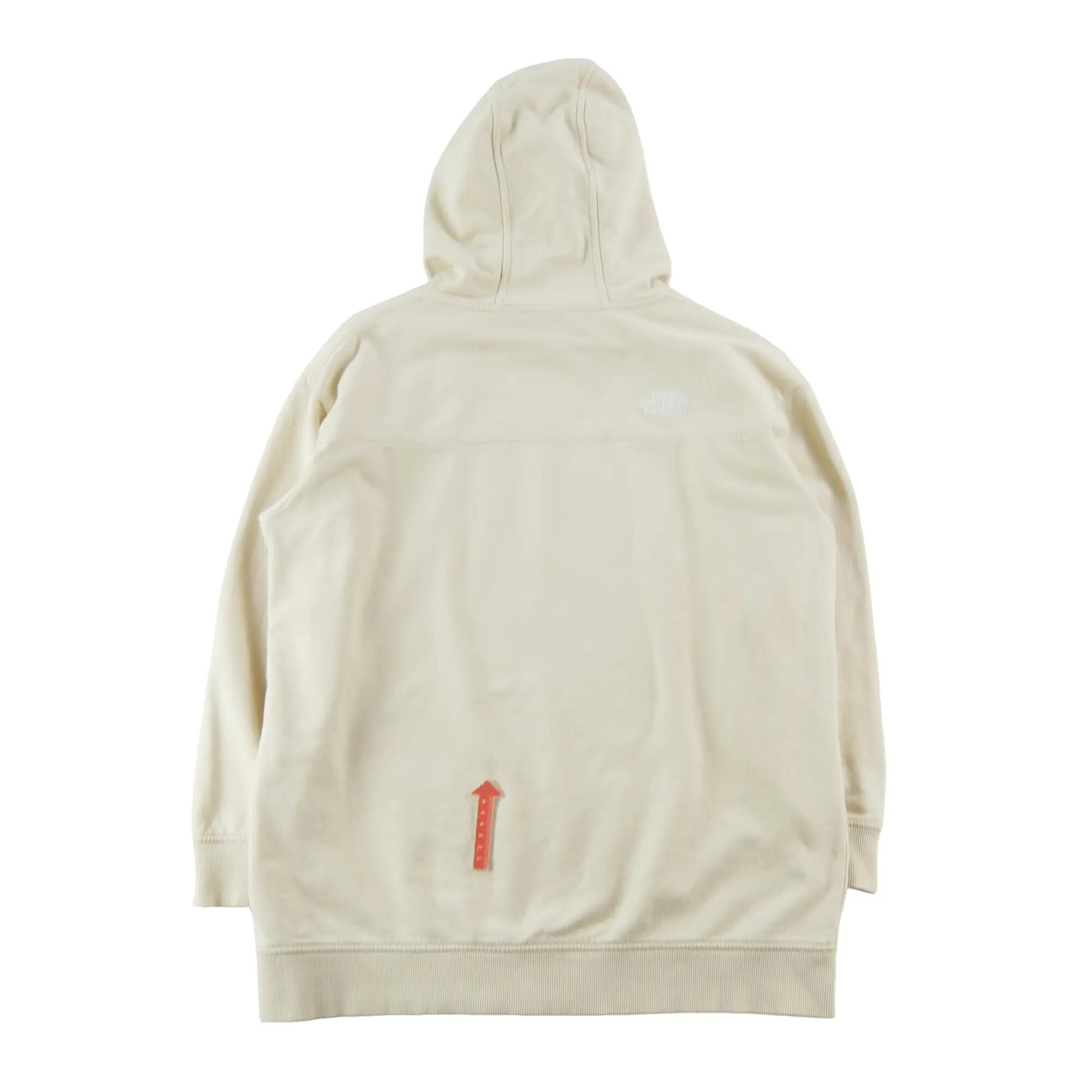 Second life - Bluza z kapturem damska The North Face beżowa - Stan dobry 6/7