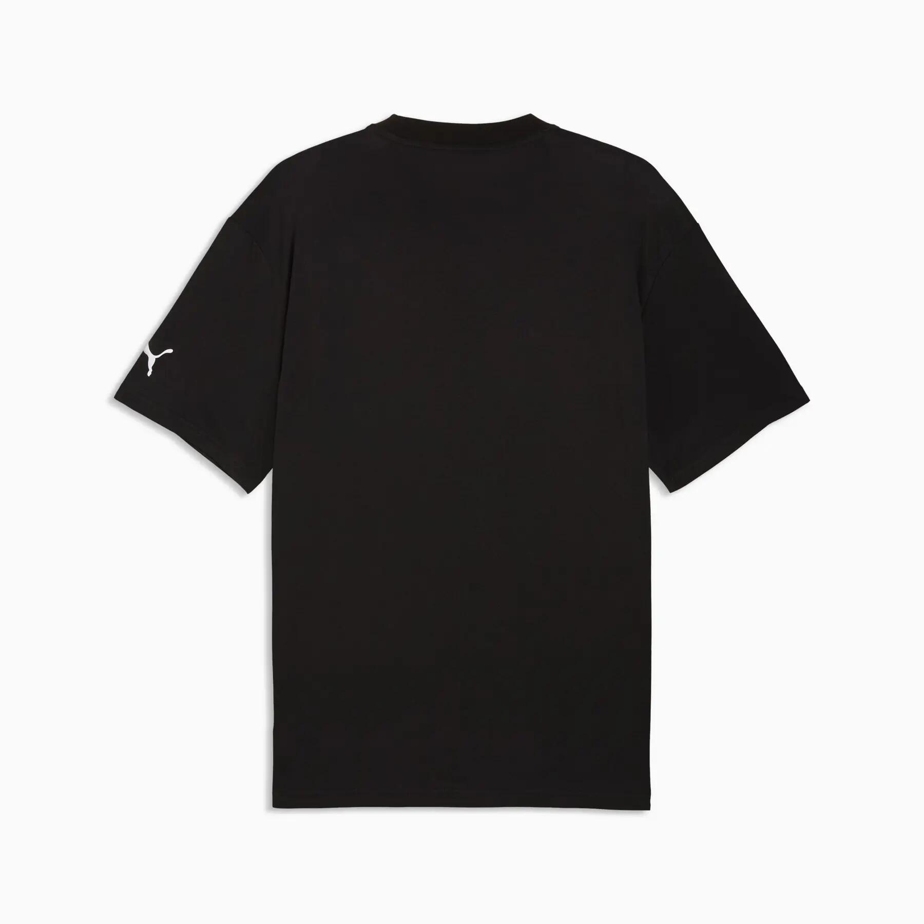 T-shirt da uomo Puma FLAGRANT FOUL 4 nera, taglia S 2/5