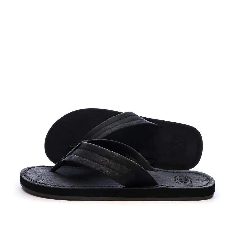Superdry Men's Vintage Black Flip Flops