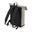 Sac à dos avec rabat roll-top en polyuréthane mat - Clay - One Size
