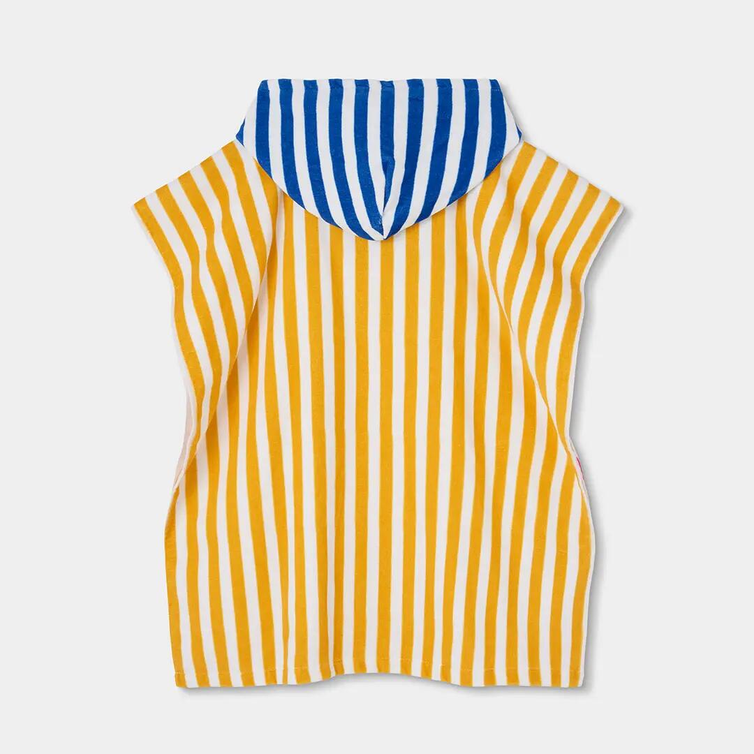 Toalla con capucha de felpa para bebé niña con estampado de frutas 2/4