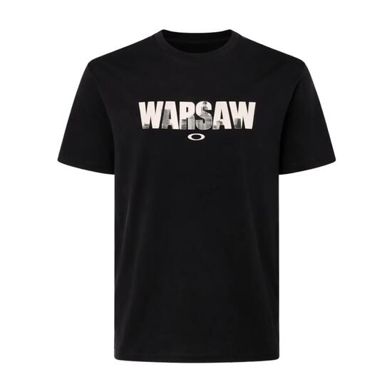 T-shirt sportiva da uomo Oakley SKYLINE WARSAW