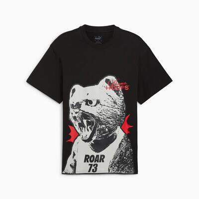 Puma he can hoop heren t-shirt zwart maat l