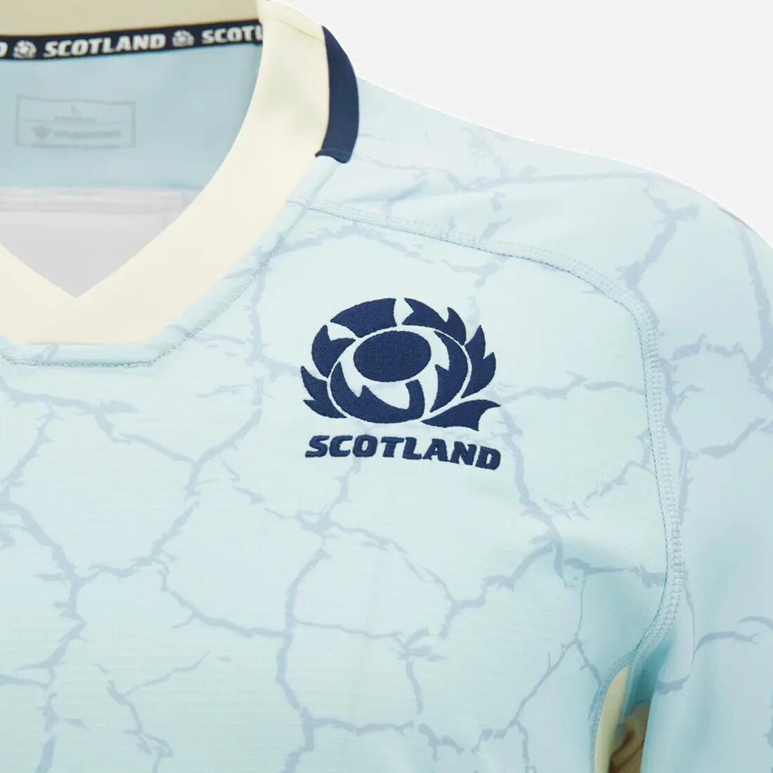 Maillot d'entrainement Écosse Rugby 2026/27 Macron Adulte 3/4