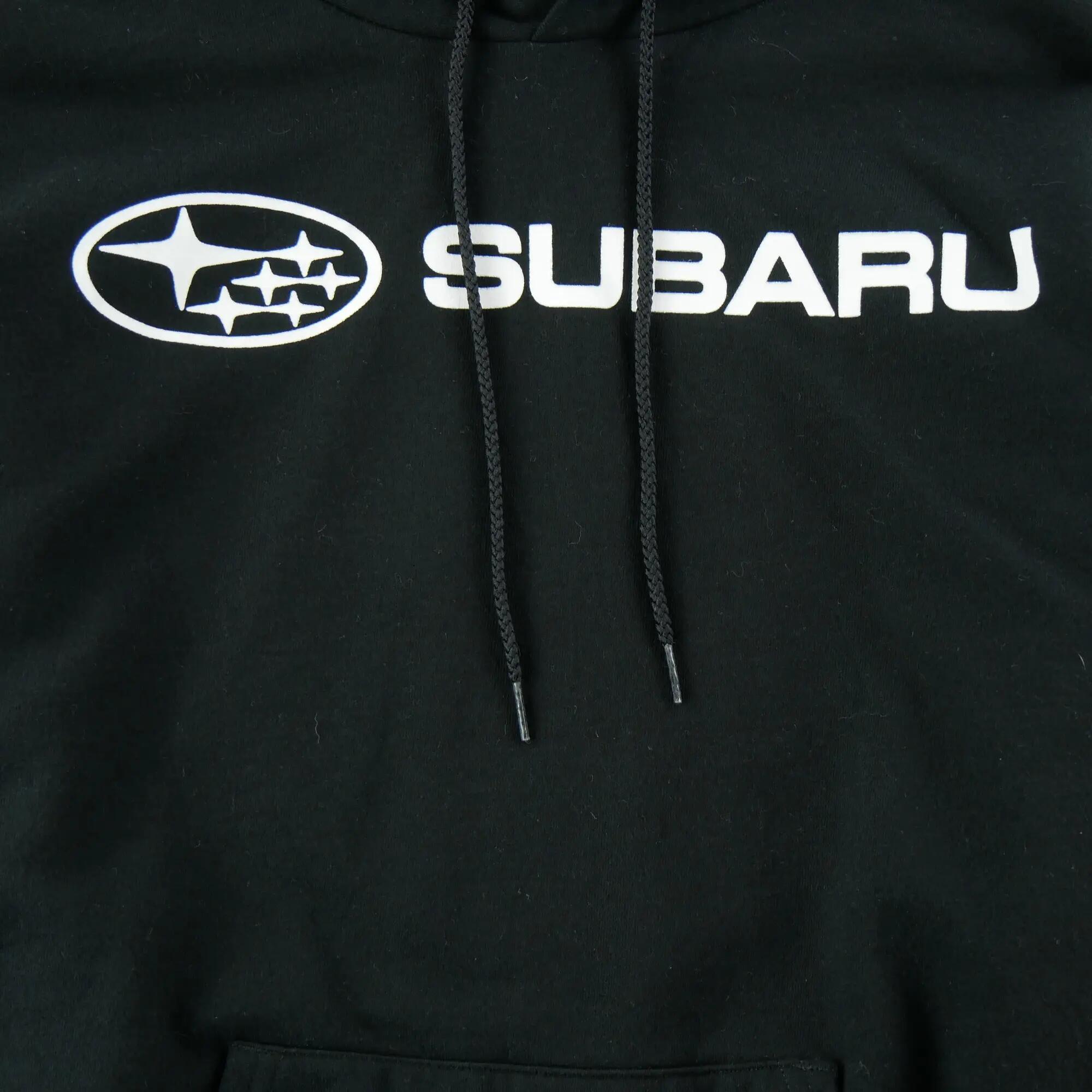 Second life - Bluza z kapturem męska Subaru czarna - Jak nowy 3/5