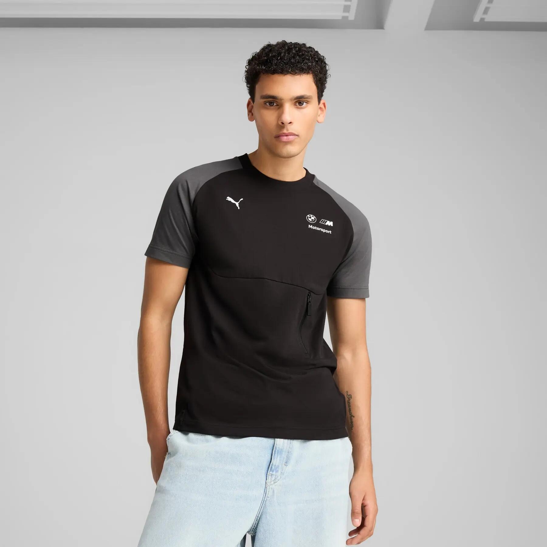 Puma BMW MMS PUMATECH heren T-shirt zwart maat L 3/5