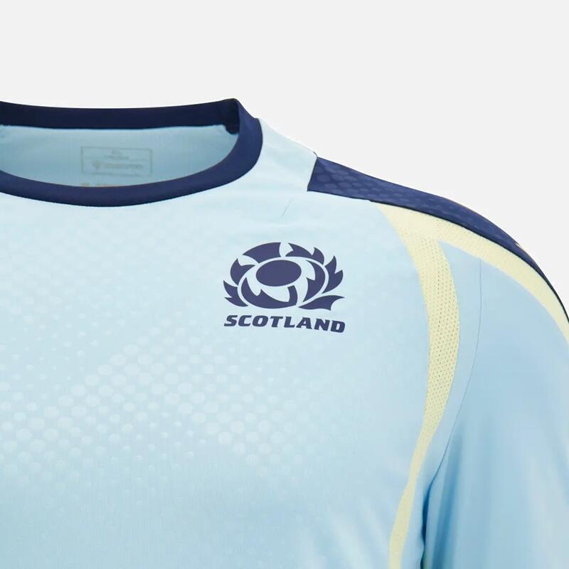 Tricou de antrenament Scoția Rugby 2026/27 Albastru deschis