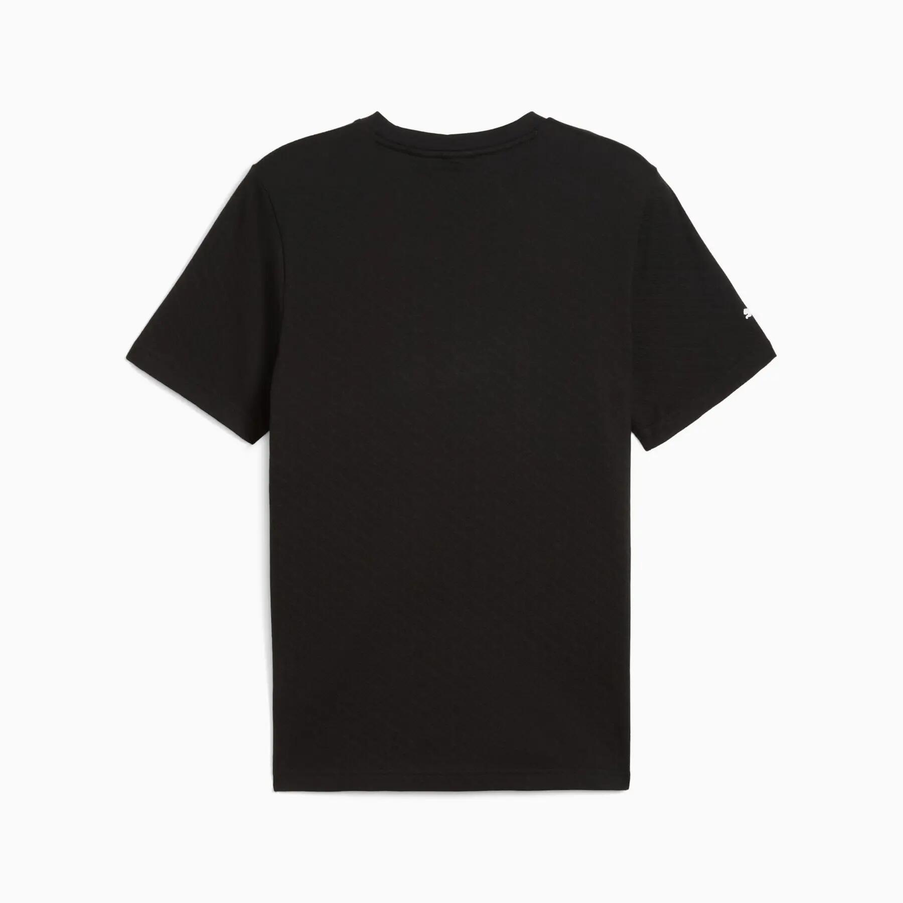 Camiseta masculina Puma BMW MMS Jacquard preta, tamanho P 2/5