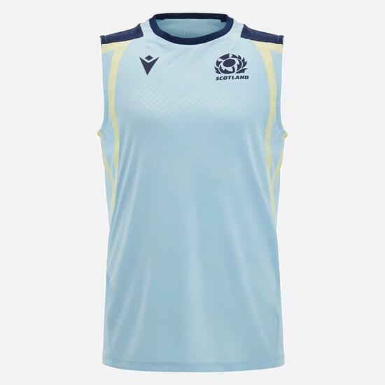 Débardeur d'entrainement Écosse Rugby 2026/27 Bleu ciel