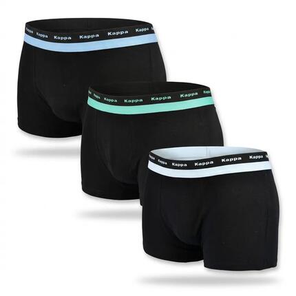 KAPPA Boxershorts heren set van 3, katoen, elastische riem met Kappa logo