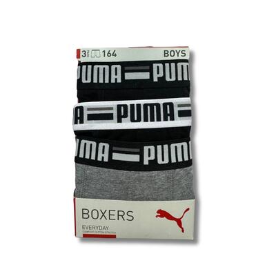 Boxershorts voor jongens puma basic brand 3-pack 93545901 r 152