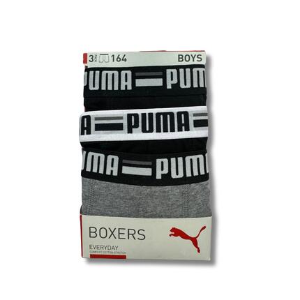 Lot de 3 boxers pour enfants Puma BASIC BRAND