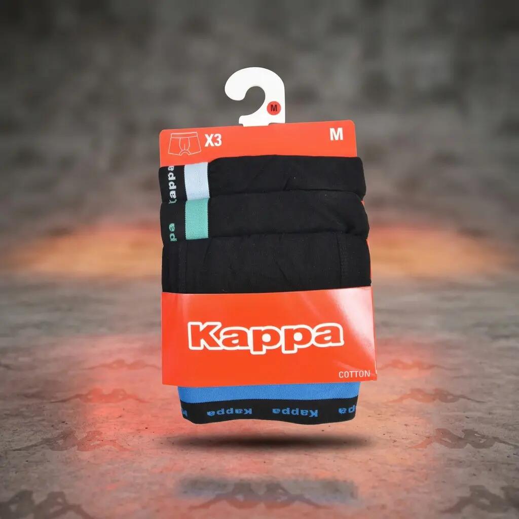 KAPPA Boxershorts heren set van 3, katoen, elastische riem met Kappa logo 4/7