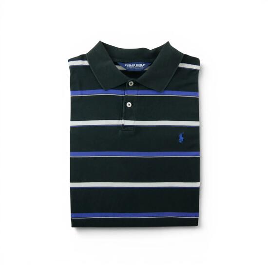Seconde vie - Polo manches courtes Homme Noir - Bon état
