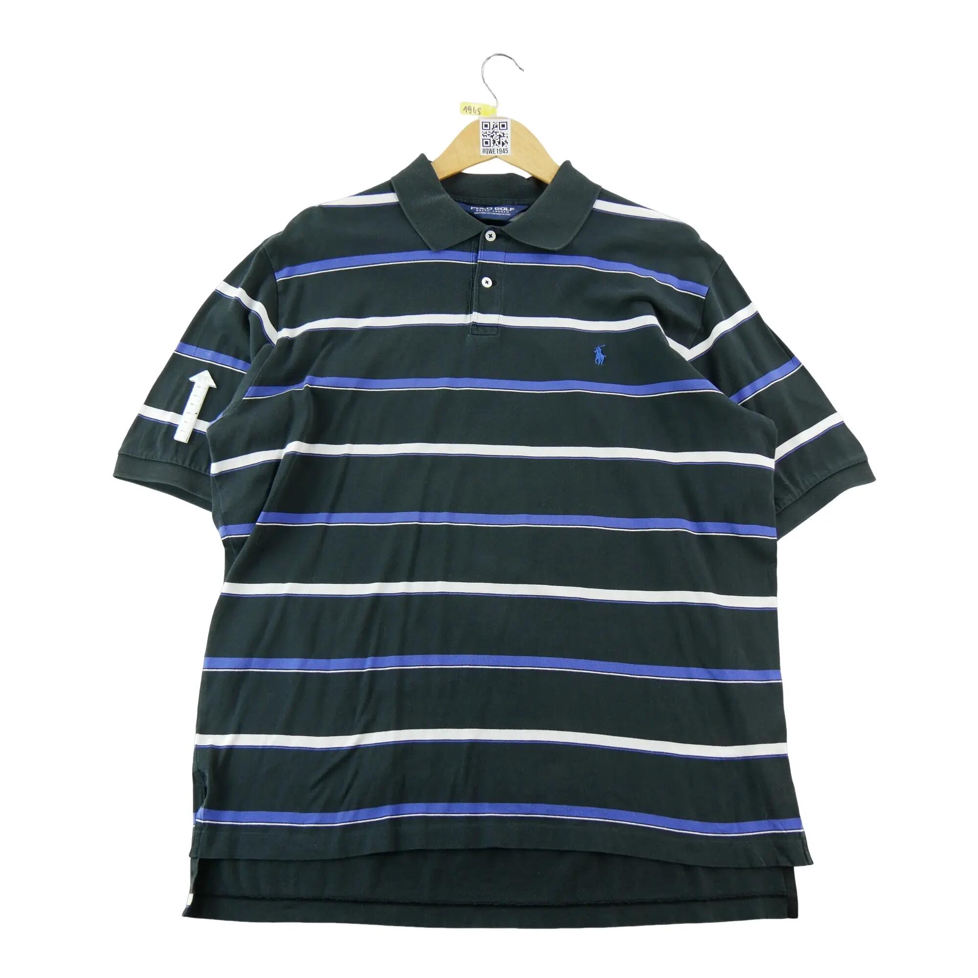 Seconde vie - Polo manches courtes Homme Noir - Bon état 5/7