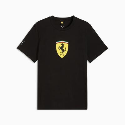 Puma ferrari colored shield heren t-shirt zwart maat xxl