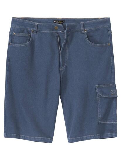 Le Bermuda Cargo en Jean Stretch