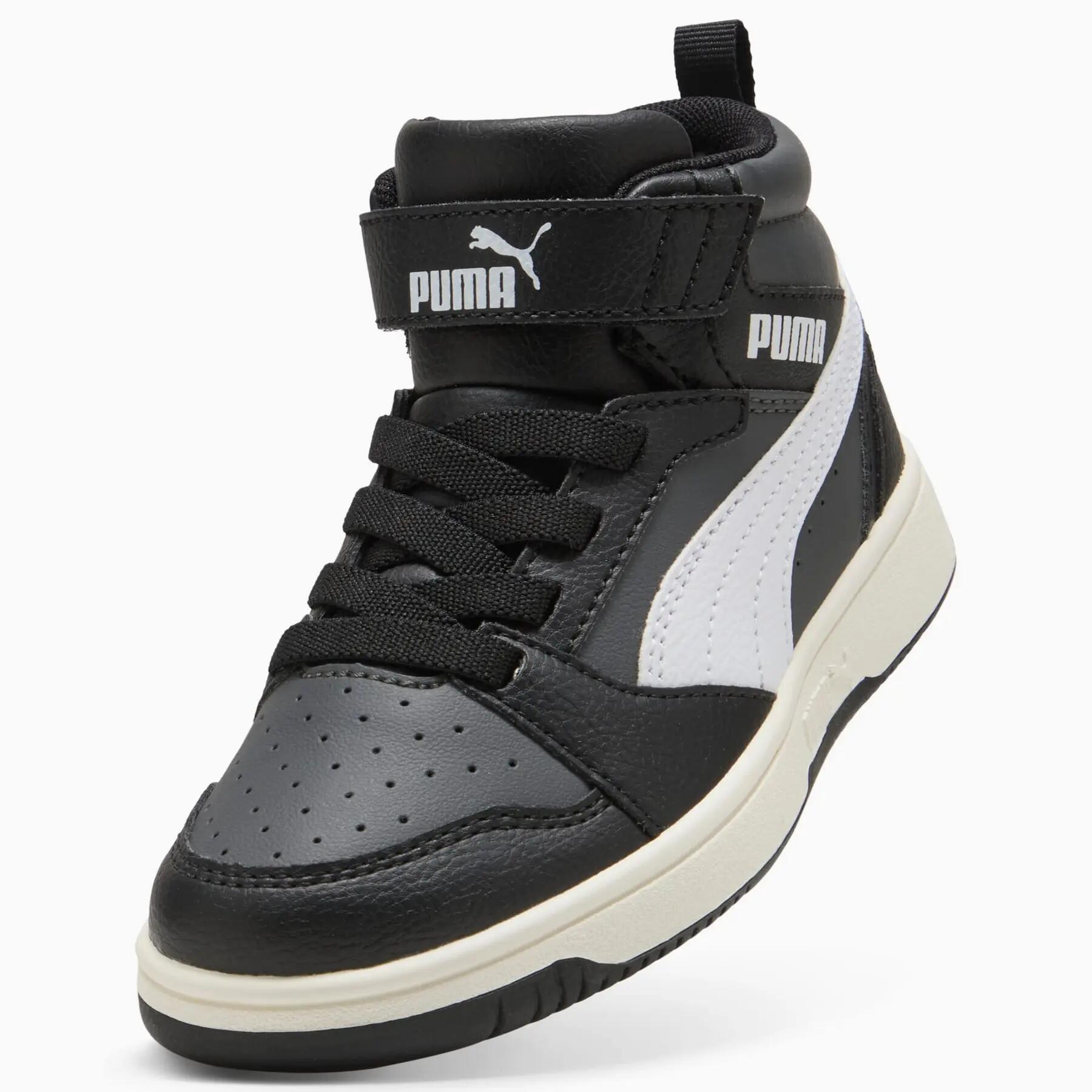 Puma REBOUND V6 MID AC+ PS kindersportschoenen zwart 39383229 r 31.5 5/7