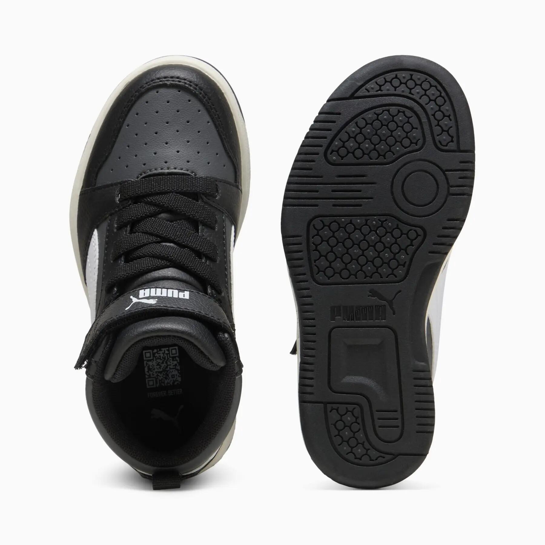 Puma REBOUND V6 MID AC+ PS kindersportschoenen zwart 39383229 r 31.5 3/7