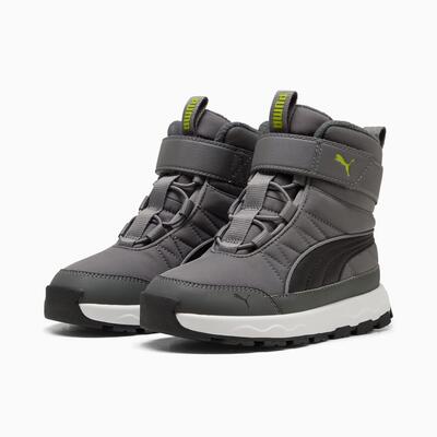 Puma evolve boot ac+ ps kinderwinterschoenen grijs 39264508 r 29