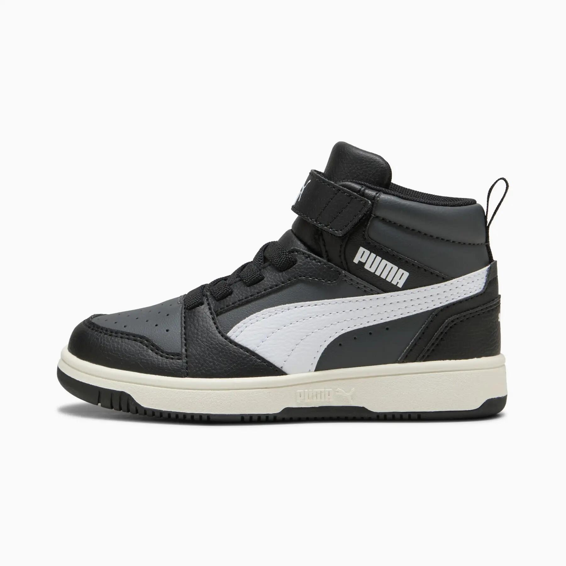 Puma REBOUND V6 MID AC+ PS kindersportschoenen zwart 39383229 r 31.5 2/7