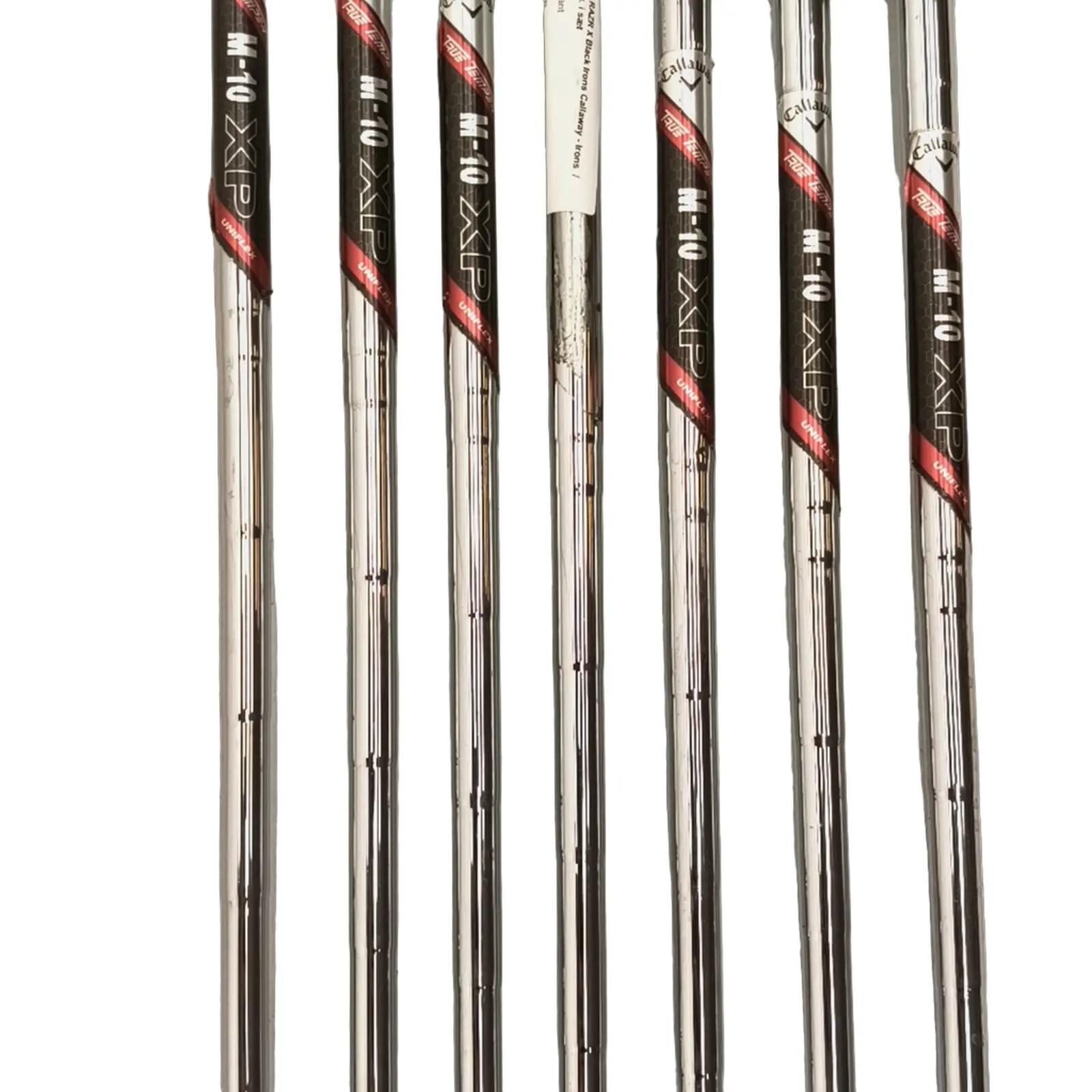 Callaway Razr X Black IJzerset / 4-PW / Flex Uniflex / Staal 4/7