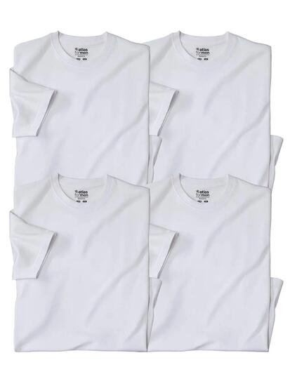 Lot de 4 Tee-Shirts Unis