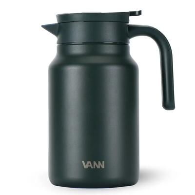 Rvs thermoskan - family jug 1,5 l - blauw