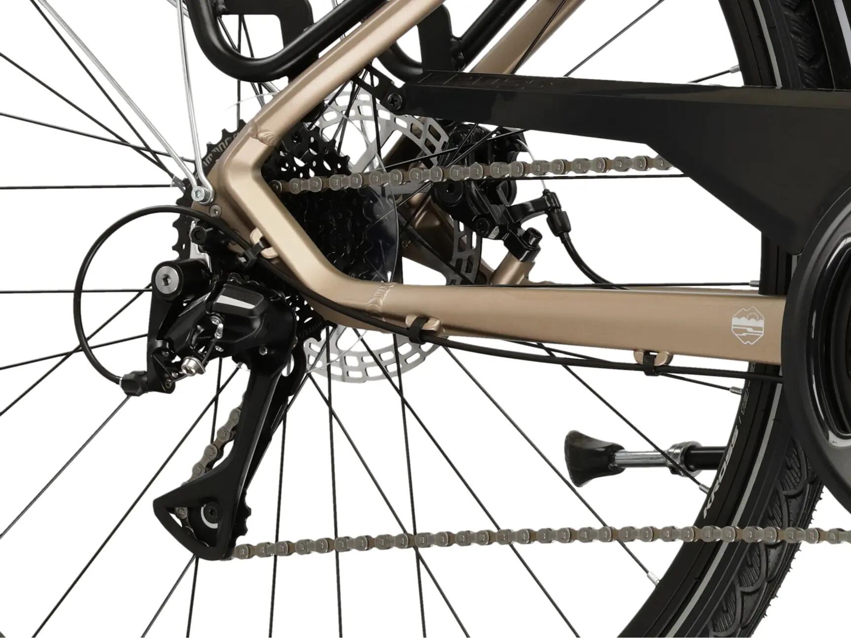 Rower trekkingowy dla dorosłych Kross TRANS 3.0 28" rama aluminiowa 7/7