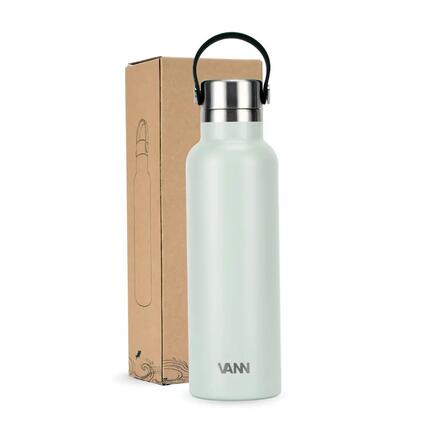 Drinkfles - Essential Bottle 600 ML - 100% RVS, plasticvrij - Arctic Sage